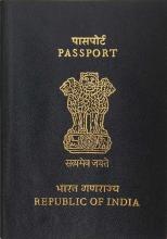 Indian Passport (Source: Wikipedia (Indian Passport))