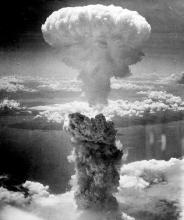 Atomic bombing of Nagasaki on August 9, 1945 (Source: Wikipedia (Nagasaki Bomb))