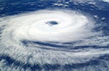 Cyclone Catarina from the International Space Station (Source: WIkipedia (Cyclone))