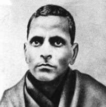 Potti Sreeramulu (Source: Wikipedia (A portrait of Indian revolutionary Potti Sreeramulu))