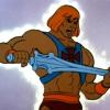 He-Man during the transformation sequence in the intro to He-Man and the Masters of the Universe. (Source: Wikia)